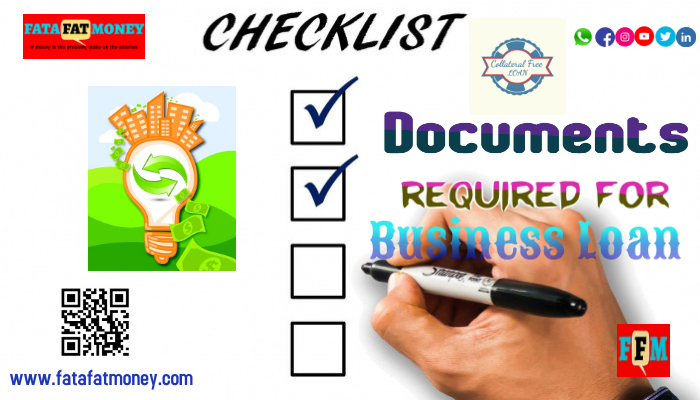 List of Documents Required for Business Loan Blog featured image